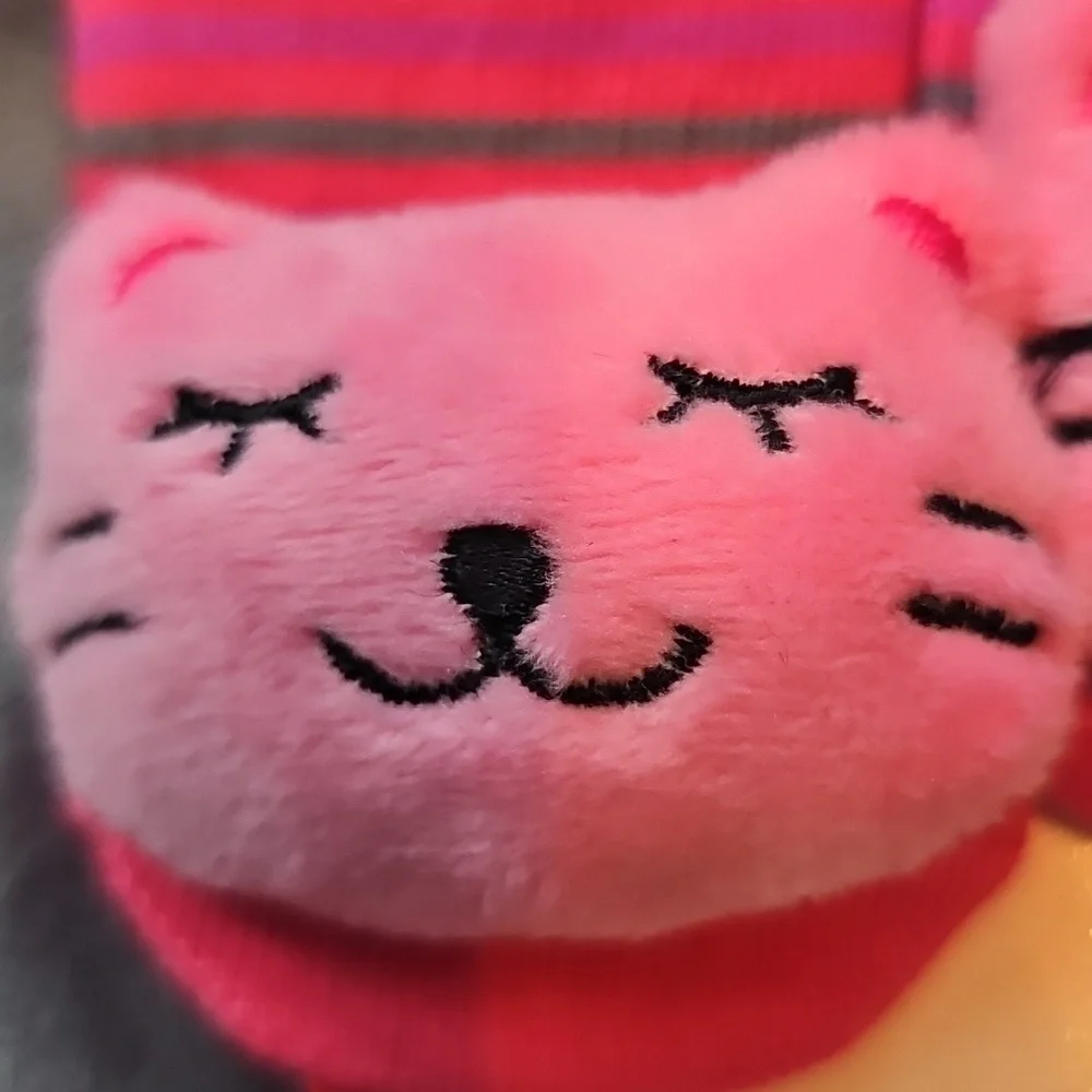 I Newborn Baby Kitty 3D Sock Booties